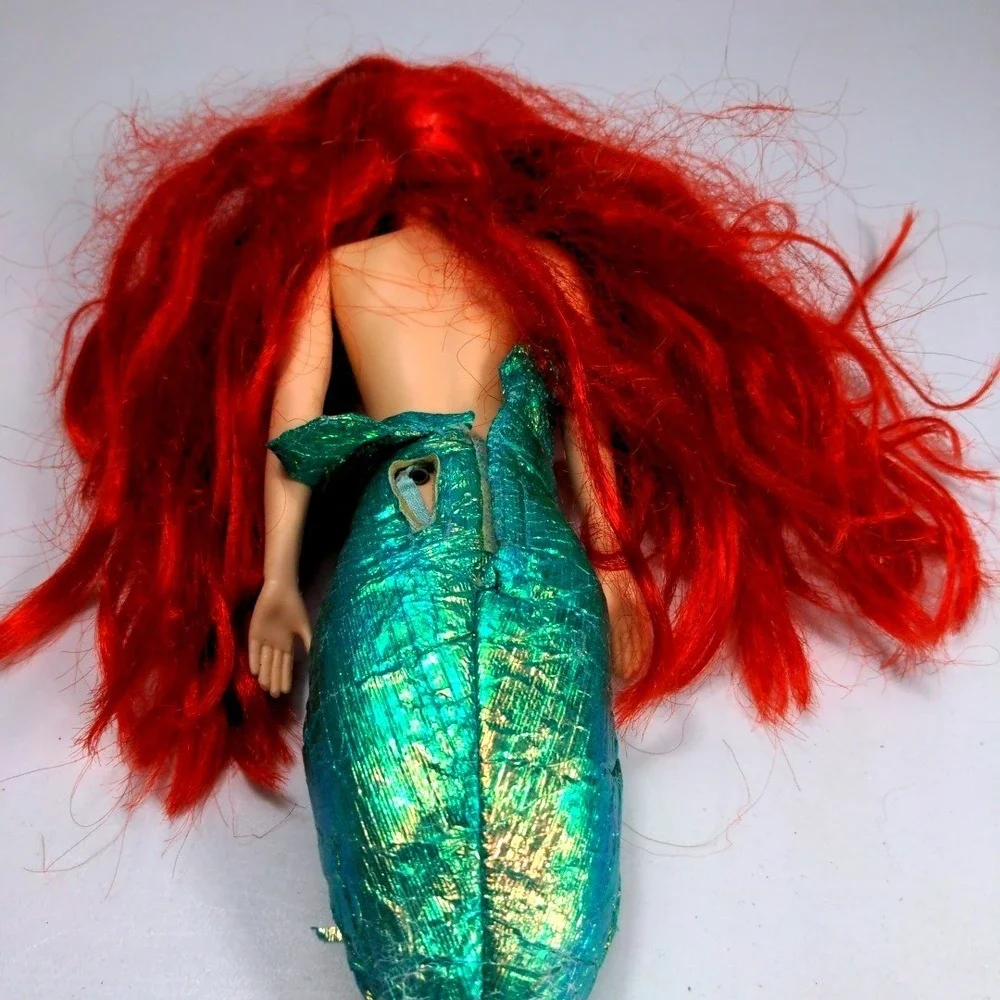 VTG 90s Disney Tyco Ariel The Little Mermaid Plush Doll 17